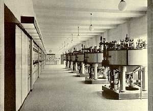 Umformerwerk Hermannplatz 1930 innen